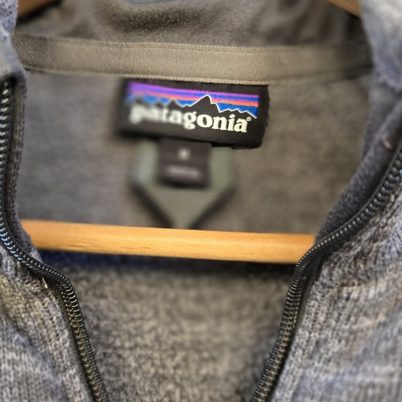 Patagonia Grey Quarter Zip Sweatshirt - Picture 5 of 9